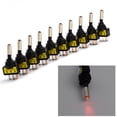 thumbnail image 5 of CHUANK 10pcs 12V 20A 3-Pin On / Off LED Toggle Slide Switch for Motorcycle Car Boat (Red), 5 of 5