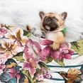 thumbnail image 3 of Disketp Bird and Floral Dog Blanket/Bed Cover for Dogs and Cats,Puppy Essentials-Small, 3 of 8