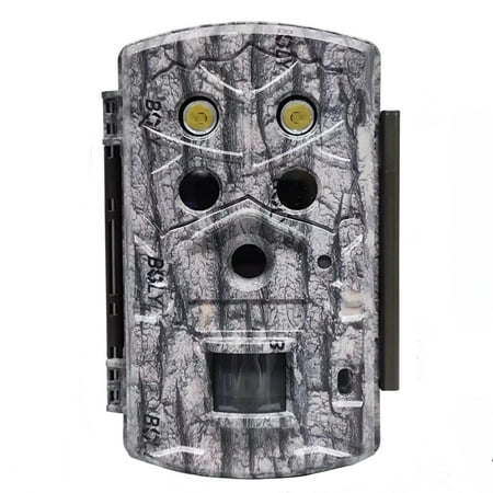 Trail Camera 45MP 4K Hunting Game Wildlife Camera 940nm No Glow Black IR Scouting Camera for Outdoor Security Surveillance