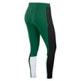 thumbnail image 3 of Women's WEAR by Erin Andrews Green/Black New York Jets Color-Block Leggings, 3 of 6