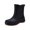 Black, variant on LIJCC Women's Mid Calf Rain Boots Water Proof Garden Shoes Women's Deck Boots, Water Proof Ankle Rain Boots Fishing Boots with High Traction