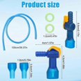 thumbnail image 3 of 9pcs Bite Valve Replacement for Camelbak, Blue Bladder Replacement with Right, 3 of 5