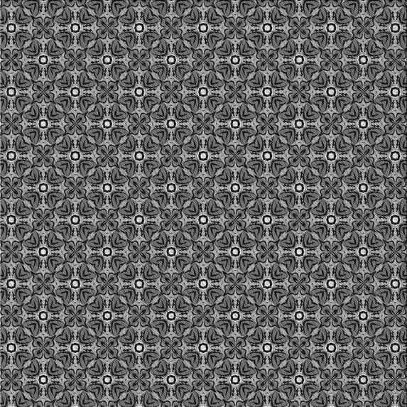 Ahgly Company Indoor Square Patterned Gunmetal Gray Area Rugs, 8' Square