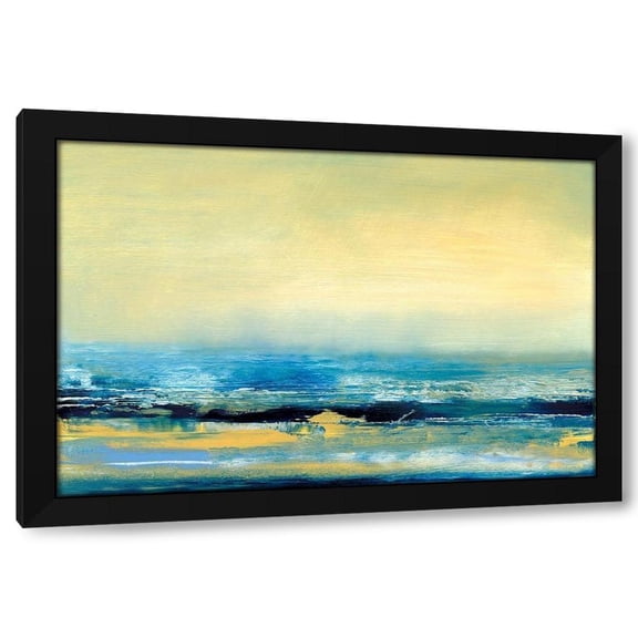 Sharon Gordon 14x11 Black Modern Wood Framed Wall Art Titled - Sojourn III