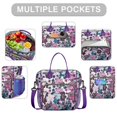 thumbnail image 2 of Pioneer Flower Floral Print Pattern Womens Lunch Box for Work,Insulated Large Lunch Bag for Tween and Teen,Loncheras Para Mujer,Leakproof Adult Lunch Bag for Work,Beach,Travel,Picnic,Camping, 2 of 7