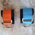 thumbnail image 3 of 1 Pair Ankle Strap Brace Fixed Ankle Support Strength Training Attachment Ankle Cuffs Legs Exercise Protective Tool for Gym (Orange), 3 of 5
