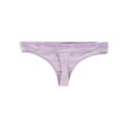 thumbnail image 2 of Jockey Women's Cotton Allure Thong (S, Lilac Dreams), 2 of 2