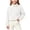 White, variant on Horkkom Girls Fleece Jacket Teen Solid Color Cropped Zip Up Collared Sweatshirts Kids Casual Trendy Jackets 7-8 Years