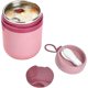thumbnail image 1 of Copa Aislada, Frasco de Alimentos de Acero Inoxidable de Doble Pared con Cuchara Plegable, Lonchera (PINK), 1 of 4