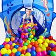 thumbnail image 4 of Tienda de campaña PigPigPen 3 para niños con túnel, piscina de bolas y aro, 4 of 7