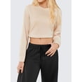 thumbnail image 6 of Weardear Tall Straight Leg High Waisted Sweatpants Womens Casual Workout Pants with Inner Drawstring and Side Pockets, 6 of 6