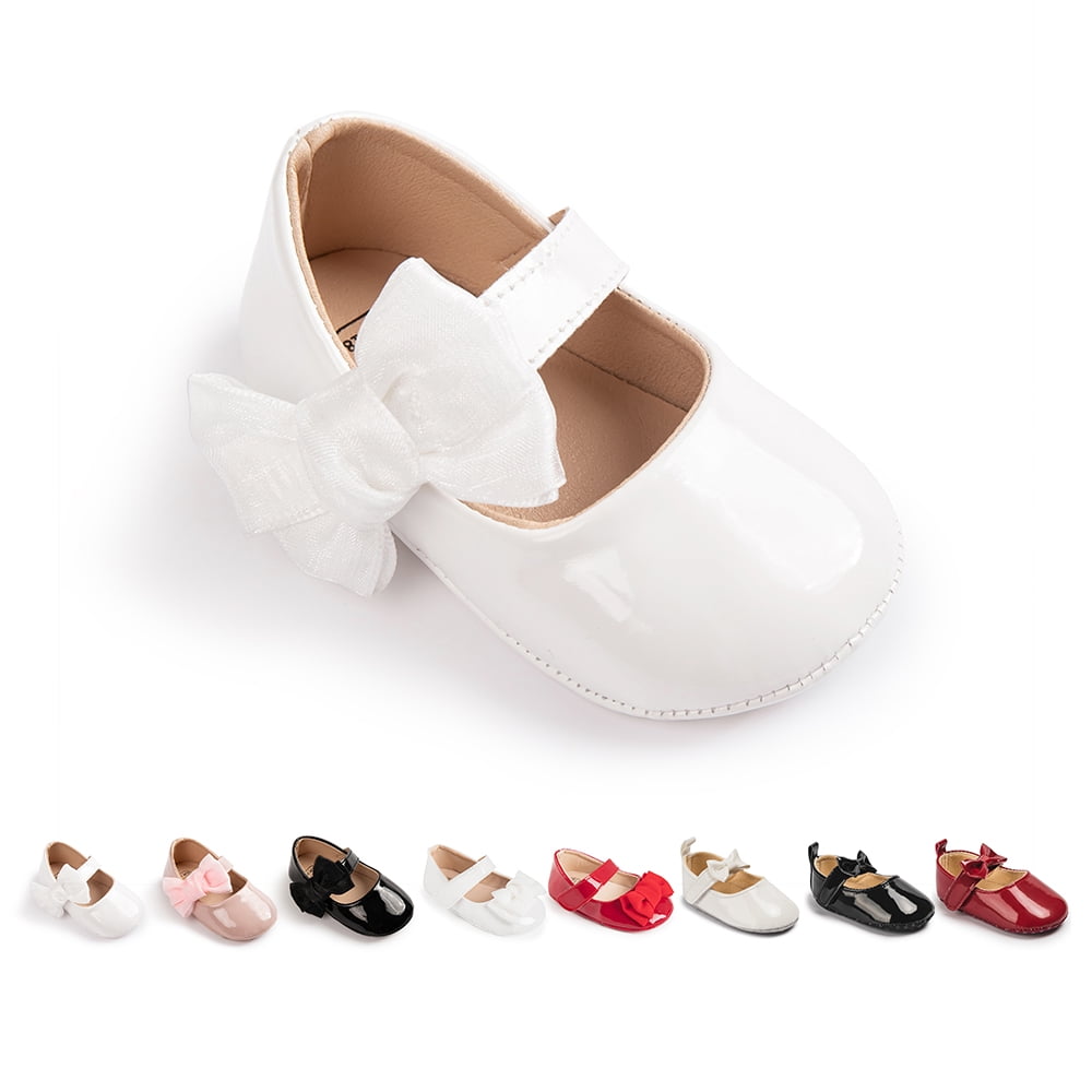Newborn Baby Girl Crib Shoes Infant Party Dress Princess Shoes Size 0-18  Months