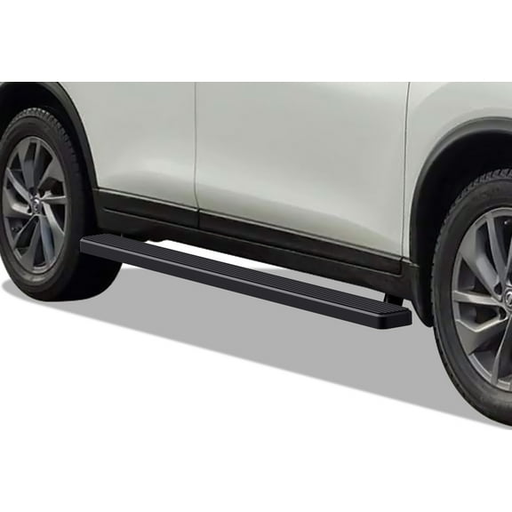 2014-2019 Nissan Rogue (Excl. 14 Rogue Select & Sport) Black Finish 5 Inch Door to Door Side Bar Side Step Running Board