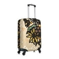 thumbnail image 3 of Disketp Bees And Apiary Elastic Travel Luggage Cover Travel Suitcase Protective Cover For Trunk Case Apply To 18''-32'' Suitcase Cover (Luggage not included)-X-Large, 3 of 9