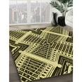 thumbnail image 3 of Ahgly Company Machine Washable Indoor Rectangle Transitional Midnight Gray Area Rugs, 5' x 7', 3 of 7
