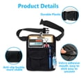 thumbnail image 3 of Server Pouch Bag Restaurant Waiter Waist Money Pouch Restaurant Apron Bag with Adjustable Belt, 3 of 5