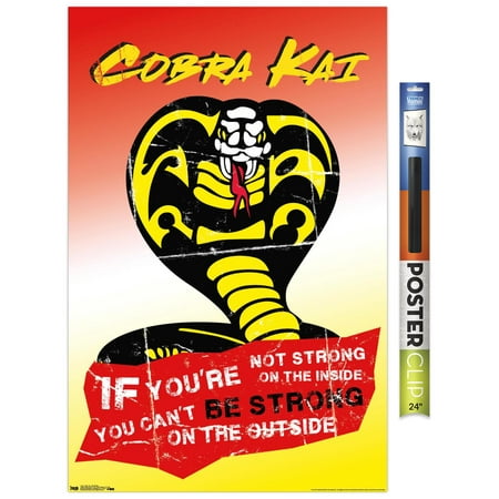 Cobra Kai - Be Strong Wall Poster, 22.375" x 34"