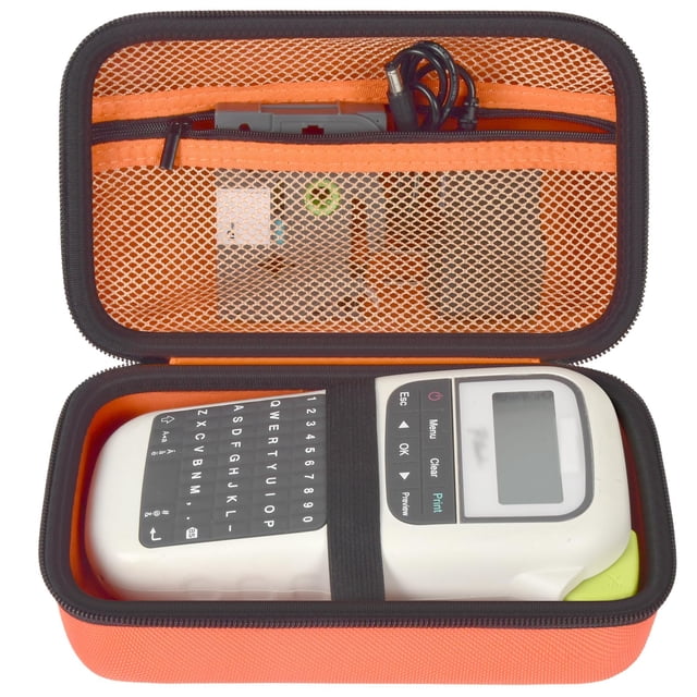 Estuche de Almacenamiento Compatible con la Etiquetadora Brother P-Touch