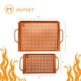 thumbnail image 6 of Outset Non Stick Copper Grill Grid, Set of 2, 6 of 7