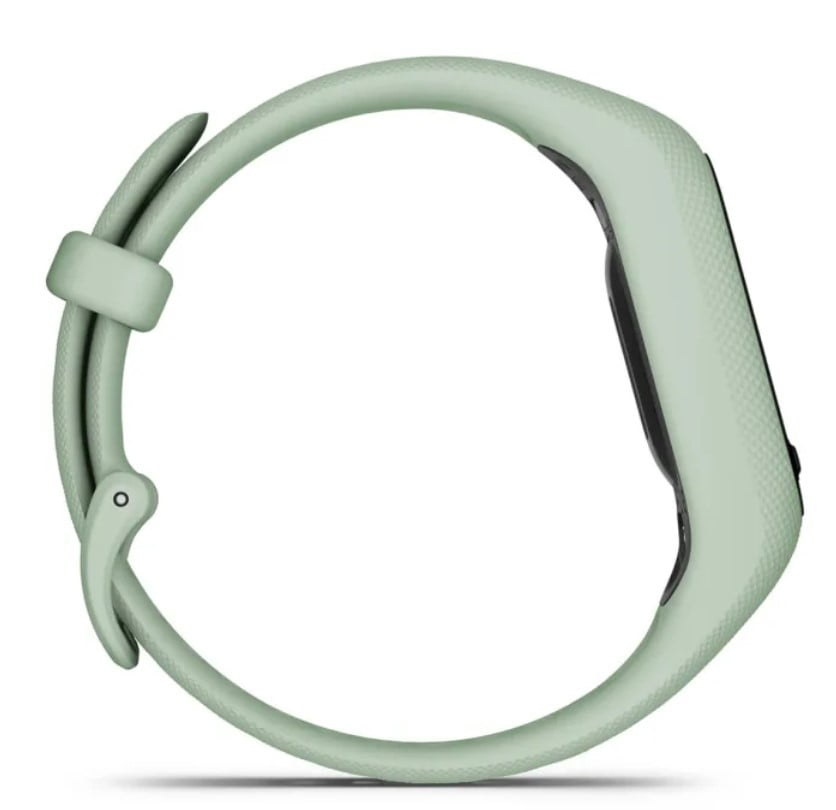Garmin vívosmart 5, Fitness Tracker, Long-Lasting Battery, Simple Design, Cool Mint Bundle With USB Wall Charger + More