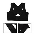 thumbnail image 2 of Hunchback Correction, Hunchback Correction Belt, Black Comfortable Man Woman Sedentary Office Worker For Student XXL, 2 of 8