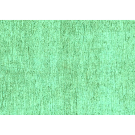 Ahgly Company Indoor Rectangle Abstract Turquoise Blue Modern Area Rugs, 7' x 9'