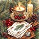 thumbnail image 2 of Kit Punto Cruz Con Vela Impresa Hilo Algodón Ecológico Bordado 11CT 50x50cm, 2 of 8