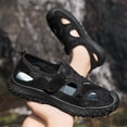 thumbnail image 5 of YUDAI Men's hiking outdoor sports shoes – Non-Slip, Breathable Sneakers , Workout & Everyday Wear Velcro closure method, 5 of 7