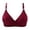 Wine, variant on VerPetridure Bras for Women Wirefree Woman's Comfortable Lace Breathable Bra Underwear No Rims