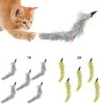 thumbnail image 3 of Cat Wand Attachments Interactive 5PCS Cat Toy Replacements Pets Teaser Refills, 3 of 10