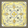 thumbnail image 2 of Great Art Now Jewel Medallion Yellow Gray B by Cynthia Coulter, 2 Piece Framed Art Set Each 13"W x 13"H, 2 of 3
