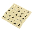 thumbnail image 4 of Chess Pieces Set, PS Material Wear Resistant Durable Arabic Letter Tiles 110PCS With Clear Pattern For Clamping Leisure ANGGREK Arabic Crossword Tiles, 4 of 8