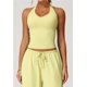 thumbnail image 4 of Chaleco de Yoga for mujer, ropa interior deportiva ajustada en forma de V for belleza en la espalda, chaleco deportivo for ejercicio de carrera, almohadilla for pechos extraíble, 4 of 6