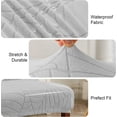 thumbnail image 5 of Funda impermeable para sillas de comedor, fundas para sillas, cocina, boda, Hotel, banquete, asiento Protector, 5 of 5