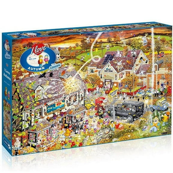 Gibsons Puzzle: 1000 I Love Autumn