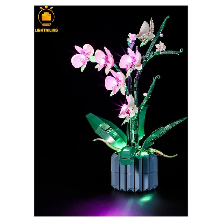 LEGO Orchid 10311 Plant Decor Building Set for Adults; Build an