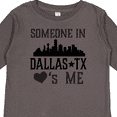 thumbnail image 4 of Inktastic Dallas Texas Someone Loves Me Boys or Girls Long Sleeve Toddler T-Shirt, 4 of 5