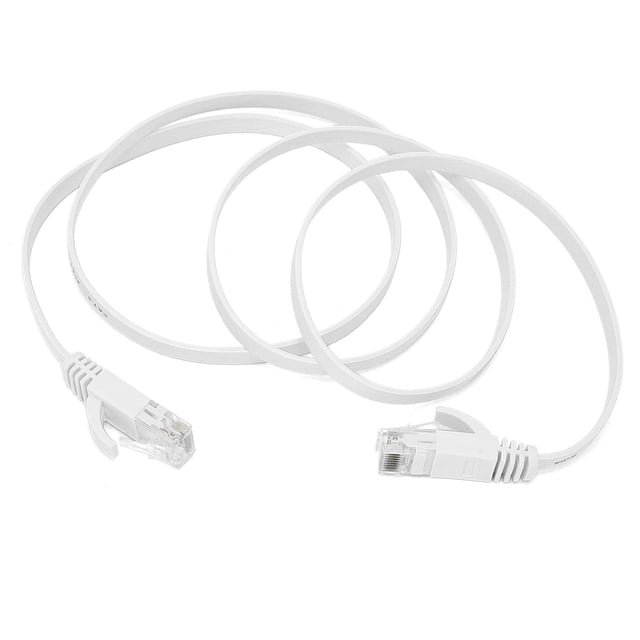 Gigabit Network Cable,Ethernet Cable CAT6 Gigabit CA Network Jumper Flat Copper Network Wire Smart Functionality