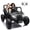 Black, variant on 24V Two-Seater Kids Ride On UTV with Parent Remote Control, 4 Wheel Suspension, Slow Start, Large Wheels, Bluetooth, USB, LED Lights for Ages 3+, Black