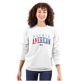 thumbnail image 3 of Puerto Rico Nuyorican USA State Flag Sweatshirt for Men or Women Brisco Brands X, 3 of 5