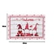 thumbnail image 3 of Alfombra decorativa DcGZvy para San Valentín, con bonito estampado, lavable, antideslizante, estilo bohemio, para baño, 40 x 60 cm, 3 of 7