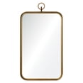 thumbnail image 2 of Signature Home Collection Vintage Rectangular Wall Mirror - 39.5" - Gold Frame, 2 of 4