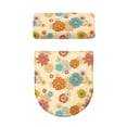 thumbnail image 5 of HELLHERO Abstract Floral Art Toilet Top Cover Set & 2 Piece Bathroom Toilet Cozy Set & Stretch for Bathroom Supplies, 5 of 8