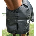 thumbnail image 3 of Jeffers Equine Supreme Plus Horse Turnout Blanket, Black, 69" – Medium Weight 1680D Waterproof, 240g Insulation, Safe, Breathable, Weather Protection - Adjustable Surcingle Straps, Reflective Trim, 3 of 4