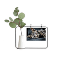 thumbnail image 1 of Chat Rayures Chatte Animal Se Détendre Adorable Cadre Photo en Métal Cerac Vase Décor, 1 of 3