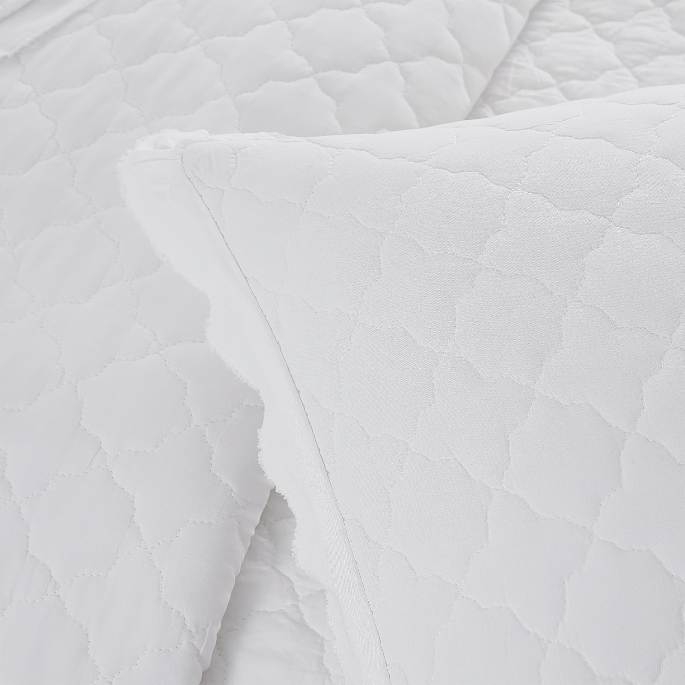 My Texas House Penelope White Adult 3-Piece Quilt Set, Full/Queen