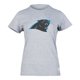 thumbnail image 1 of NFL Playera Aficionado Básica Carolina Panthers Gris para Mujer, Talla Chica, 1 of 5