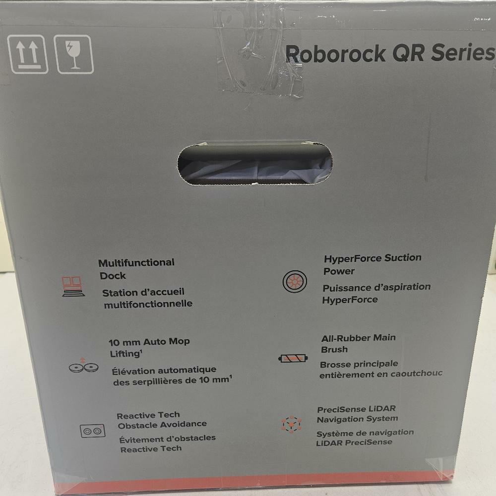 Roborock QRT78 Robot Vacuum and Mop with Multifunctional Dock NEW