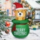 thumbnail image 5 of Globo Inflable De Navidad Creative Christmas Bear Doll LED Growing Outdoor Garden Decoración de Navidad (enchufe de EE. UU.), 5 of 8