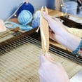 thumbnail image 3 of Necvior 7 Pcs/Set Hand Weaving Stick Set DIY Hand Crafts Tool Kit for Adults Teens, 3 of 6